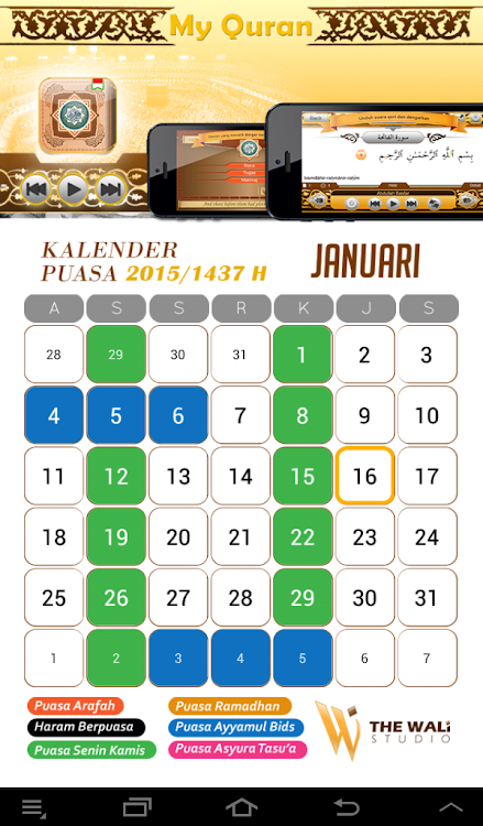 Kalender Puasa 2017 - 1.8 - (Android)