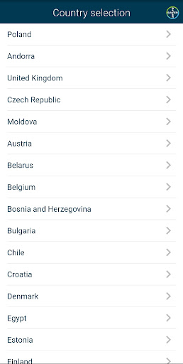 Android application Conviso IWM Advisor screenshort