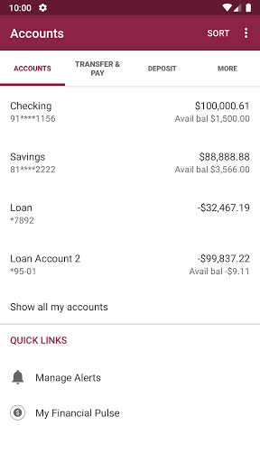 Associated Healthcare Credit U Screen 3
