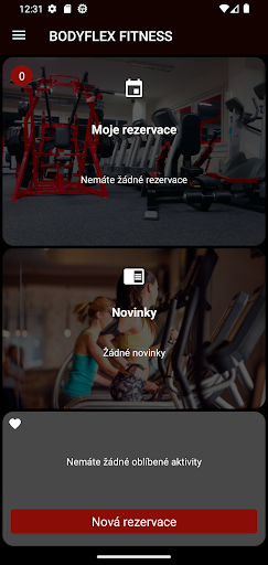 Android application BODYFLEX FITNESS screenshort