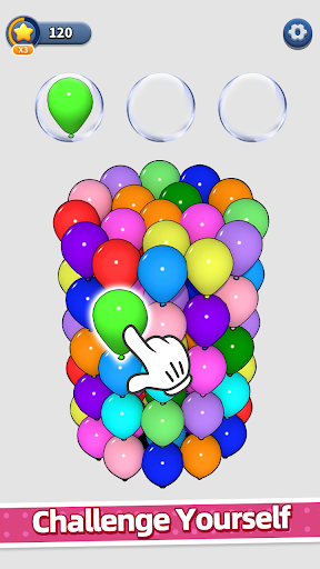 Balloon Triple Match: Match 3D screenshots 2