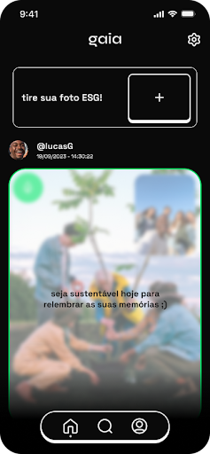 Android application Gaia screenshort