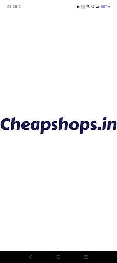 Android application Cheapshops screenshort