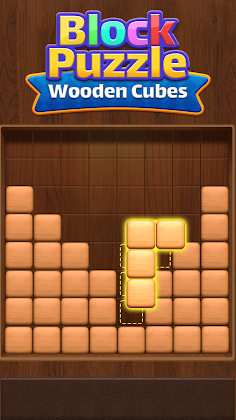 Block puzzle - Wooden Cubes - Screenshot 2