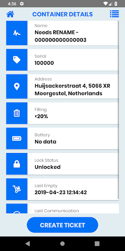 CleanCityManager Screen 3