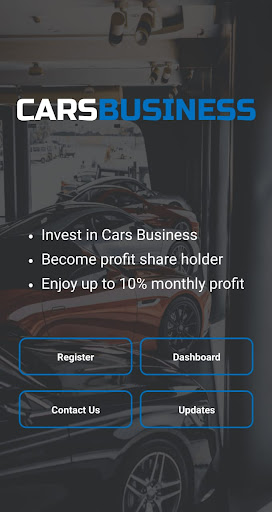 Android application Cars Business screenshort