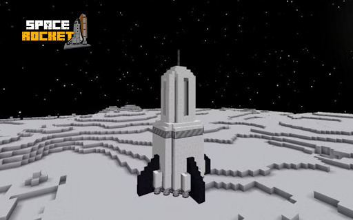 Android application Space Rocket Mod for Minecraft screenshort