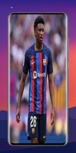 Alejandro Balde 4K Wallpaper Screen 2