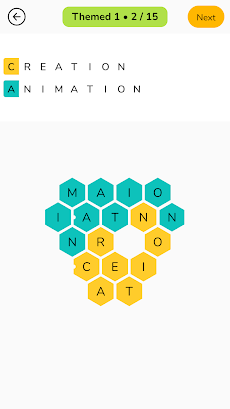 Honeycomb: Word Puzzleのおすすめ画像1