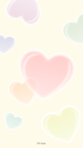 Android application 카카오톡 테마 - 파스텔 하트_레인보우 screenshort