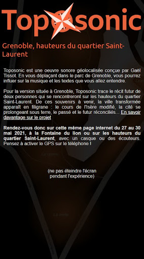 Android application Toposonic screenshort