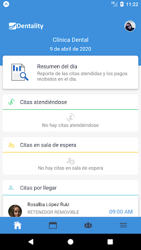 Android application Dentality screenshort