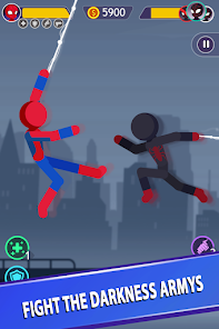 Stickman Bataille Suprême Jeux APK MOD – ressources Illimitées (Astuce) screenshots hack proof 1