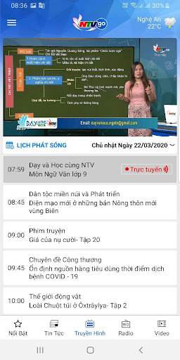NTV Go Screen 2