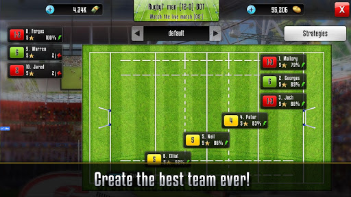 Rugby Sevens Manager Screen 3