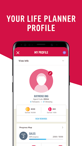 Android application AIA Life Planner screenshort