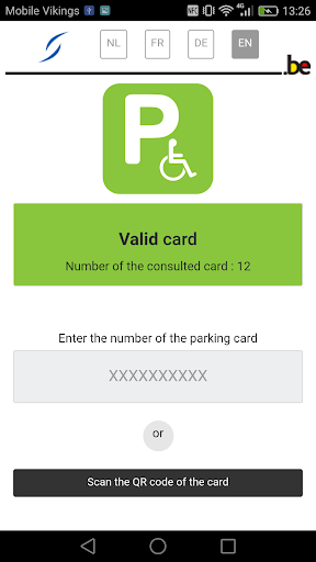 Handi2Park Screen 2