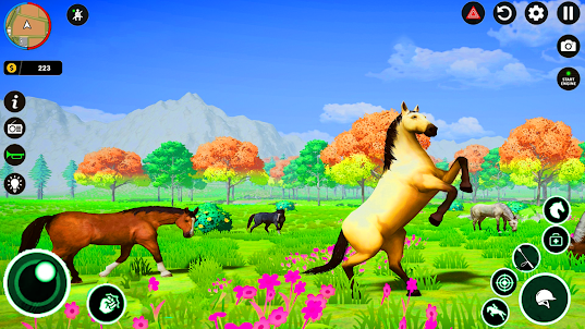 Virtual Horse Wild Simulator