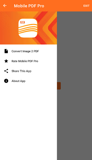 Android application Mobile PDF Pro screenshort