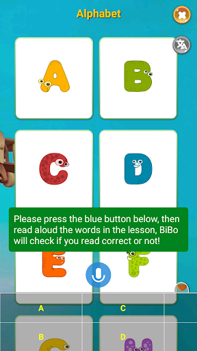 Android application Learn reading, speaking Englis screenshort