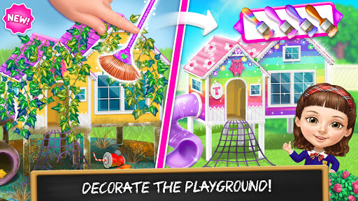 Sweet Baby Girl Cleanup 6 - School Cleaning Game apklade screenshots 2
