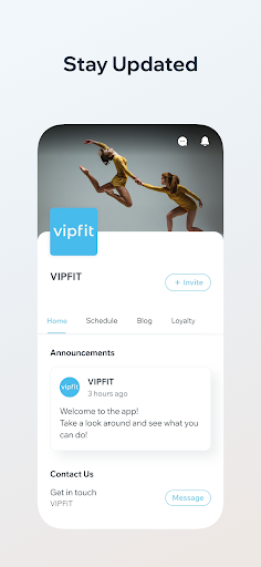 VIPFIT Screen 3