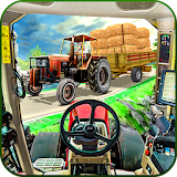 Real farming cargo tractor simulator 2020 icon