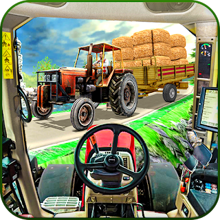 Real farming cargo tractor sim apk