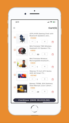 forecastmall Ghana Online Shop Screen 3