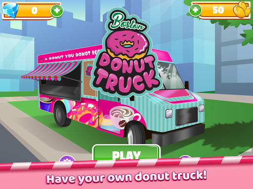 Boston Donut Truck - Fast Food Cooking Game apkpoly screenshots 11