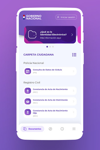 Android application PortalParaguay screenshort