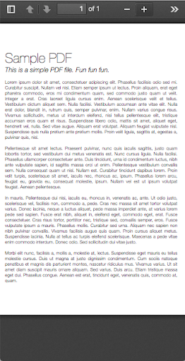 Android application Your PDF Viewer / Reader screenshort