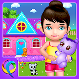 My Baby Doll House - Tea Party & Cleaning Game icon
