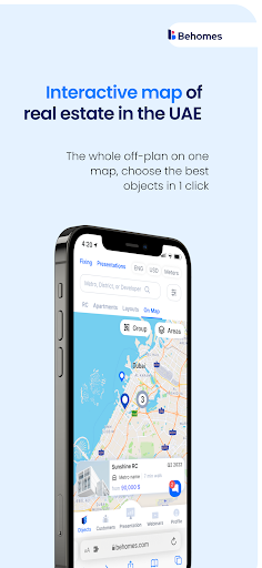 Android application Behomes screenshort