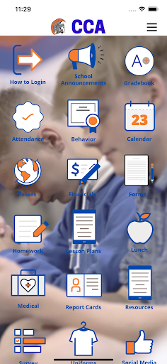 Android application Calvary Christian Academy screenshort