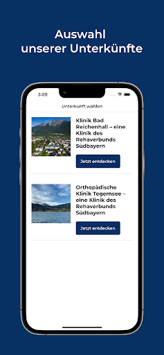 Android application DRV Rehaverbund Südbayern screenshort