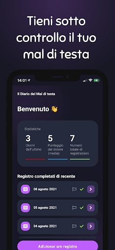 Anteprima dell'app