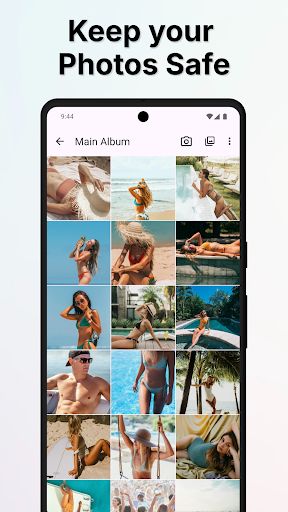 Screenshot of Clock Lock Secret Photo Vault