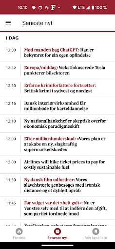 Finans - erhvervsmedie Screen 3