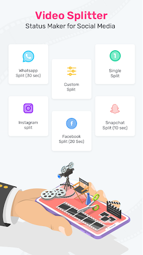 Android application Video Splitter: Story Cutter screenshort