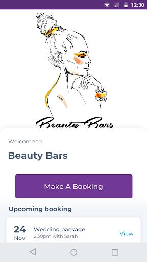 Android application Beauty Bars screenshort