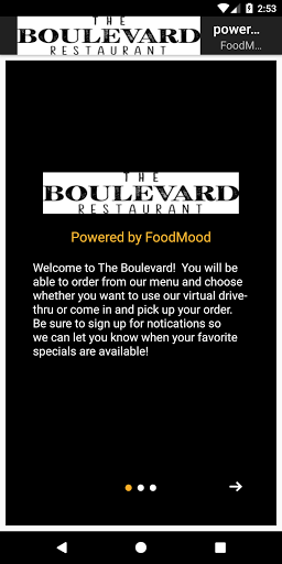 Android application Boulevard screenshort