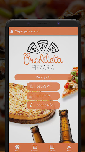 Android application Predileta Pizzaria screenshort