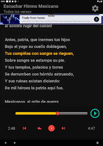 Captura 20 Himno México Memorizar Escucha android