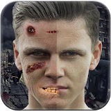 Zombie booth maker icon