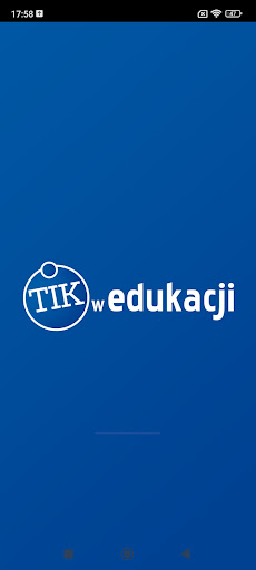 Android application TIK w Edukacji screenshort