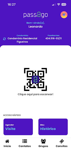 Android application Pass2Go screenshort