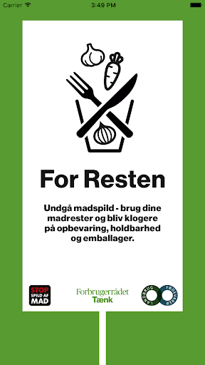 Android application For Resten screenshort