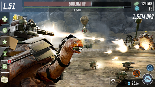 戰龜 2 - 放置類探索射擊遊戲