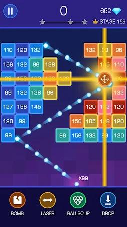 Game screenshot Bricks Breaker - Glow Balls apk download
